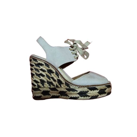 Tory Burch Linley High Wedge Espadrilles - Picture 4 of 15